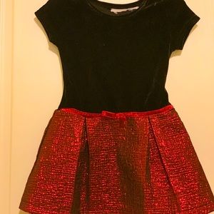 Girls party dress with coat 3T